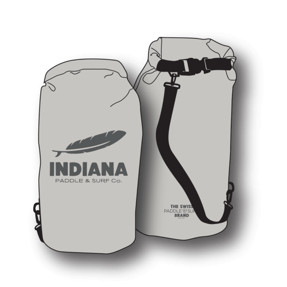 INDIANA Waterproof Bag 25 L hellgrau