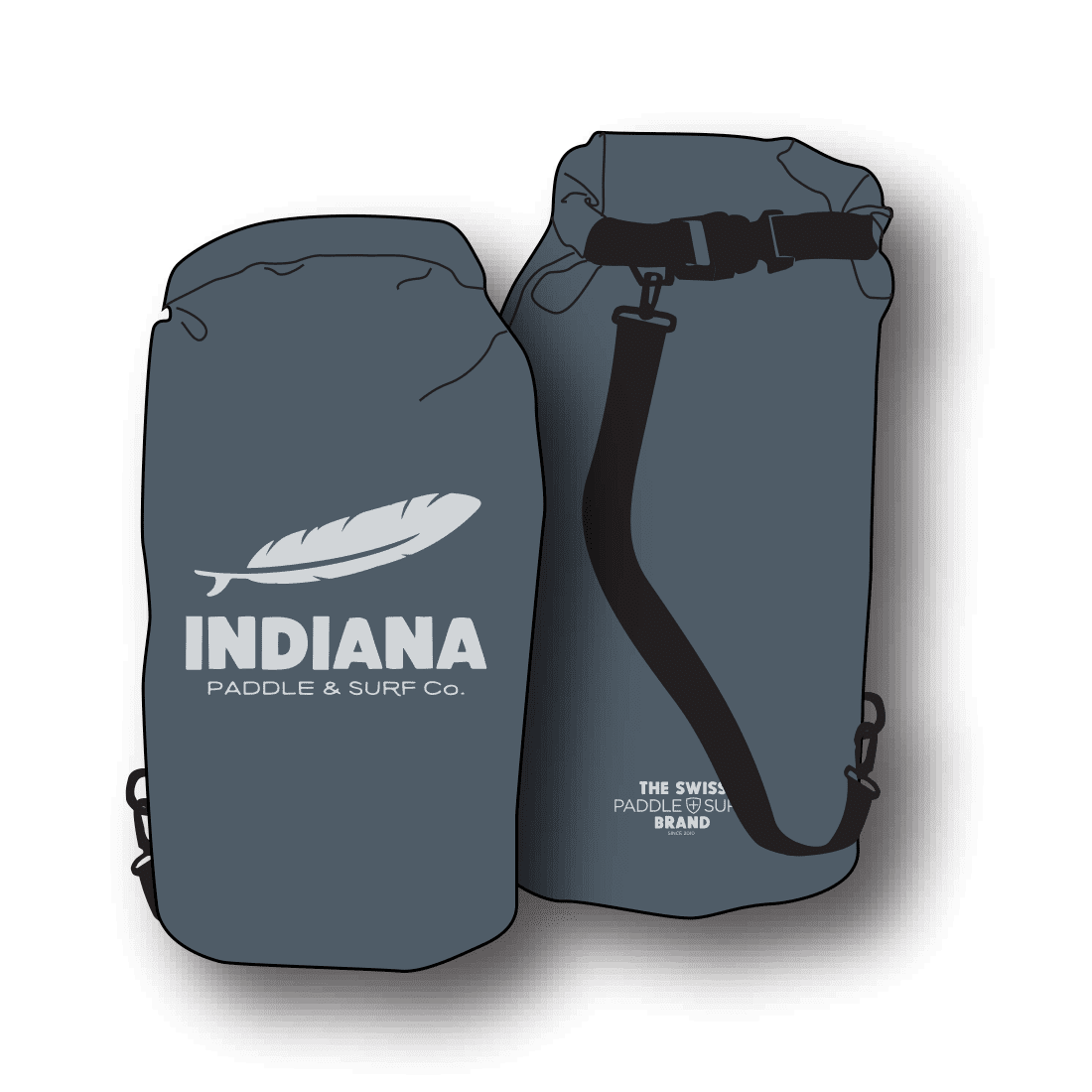 INDIANA Waterproof Bag 25 L dunkelgrau