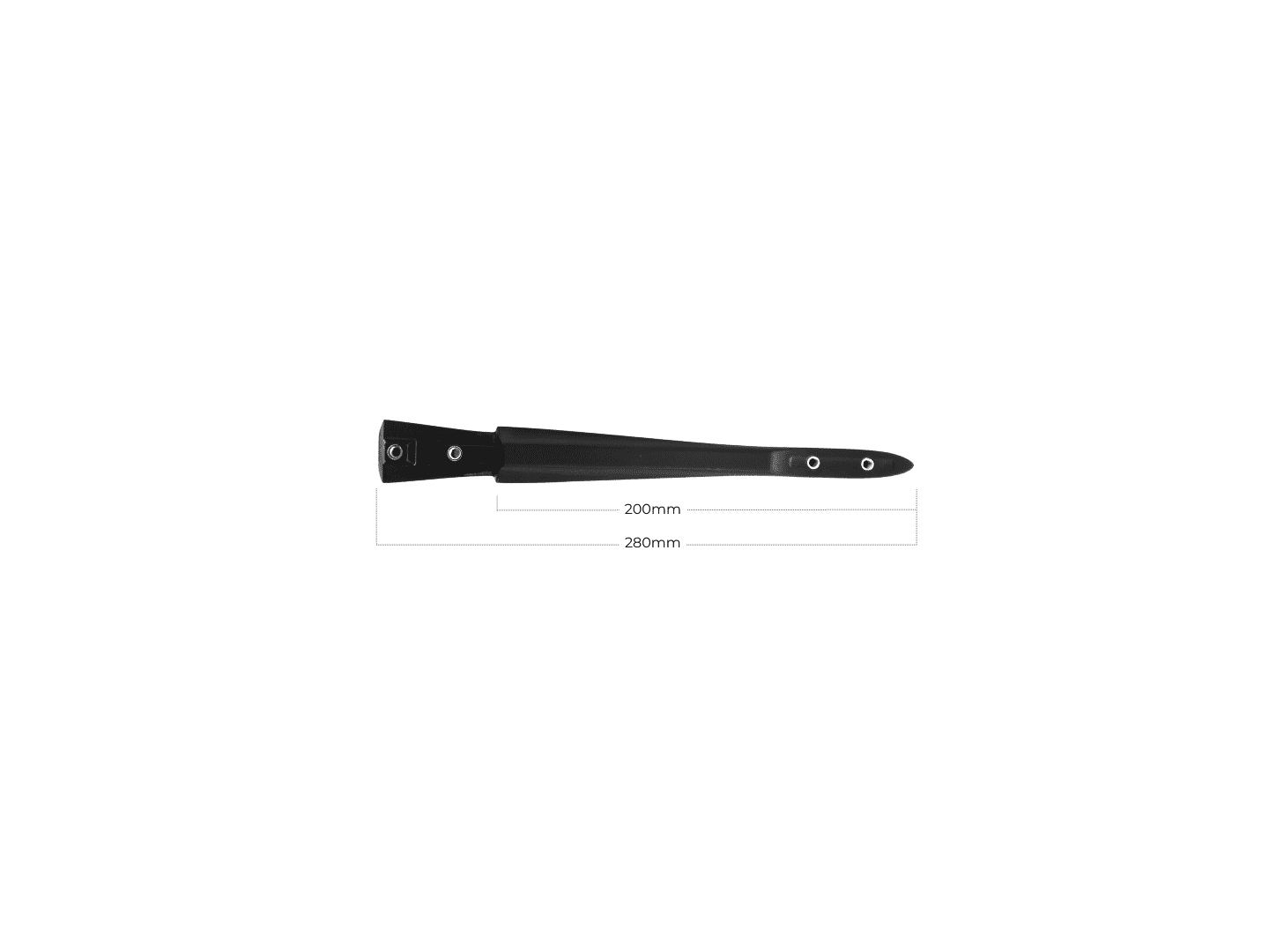 SABFOIL Fusoliera Full Carbon Blackbird - Size S