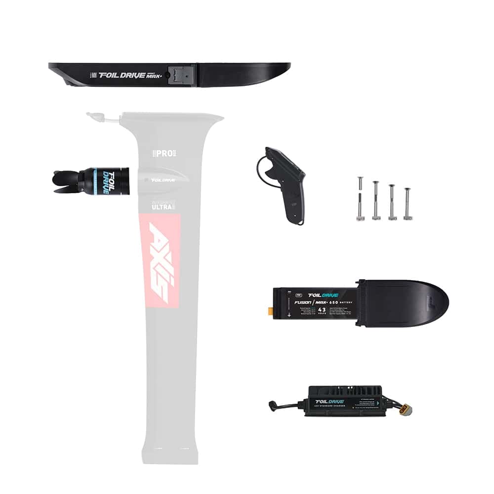 FOIL DRIVE Assist MAX+ x AXIS Carbon Integrated 800 Bundle (ohne Mast)