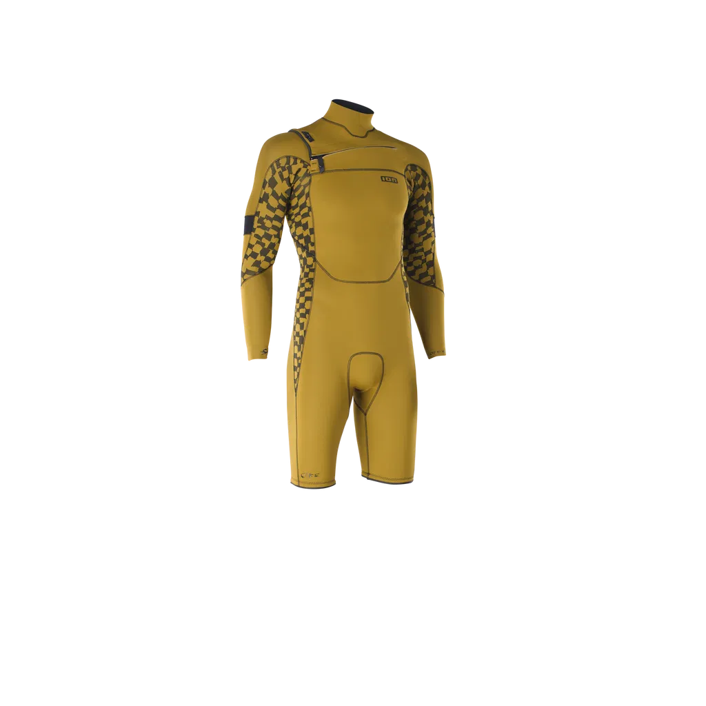 ION Seek Core 3/2 Shorty Longsleeve Front Zip Wetsuit Men 2026
