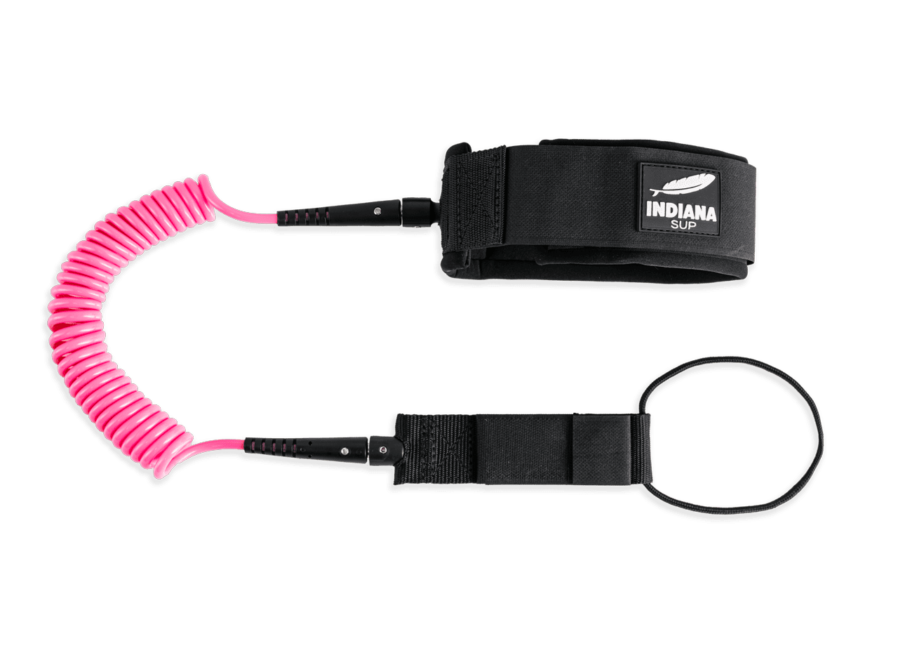 INDIANA Coil Leash SUP pink