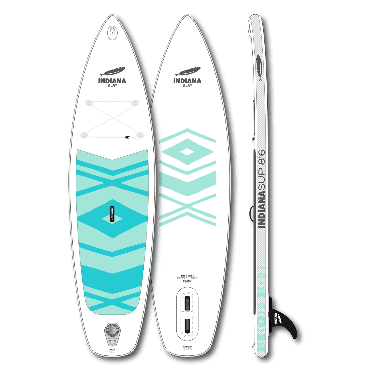 INDIANA 8'6 Kids Pack