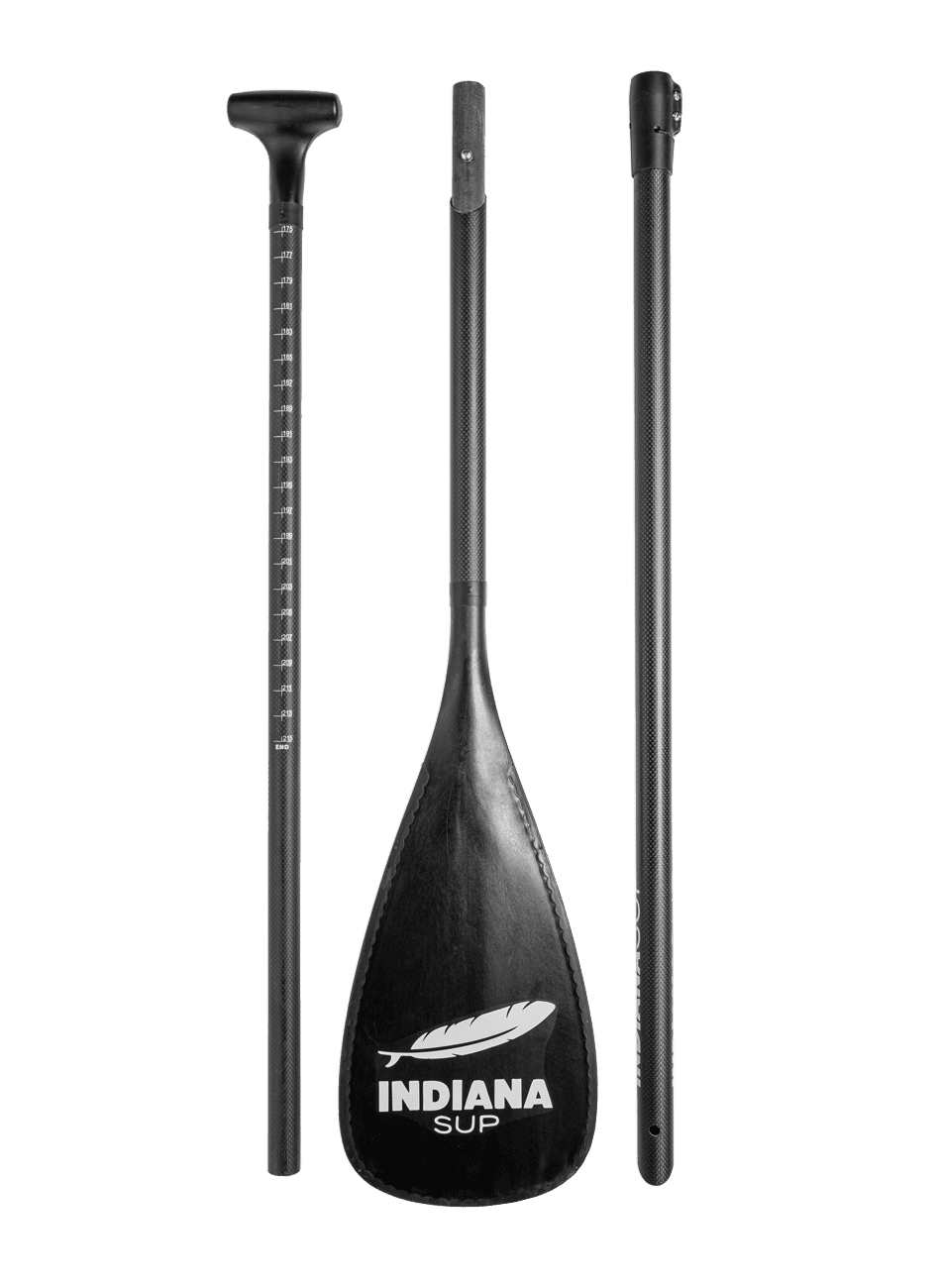 INDIANA SUP-Paddel 30% Carbon-Fiberglas Teleskop 3-teilig 89 in²