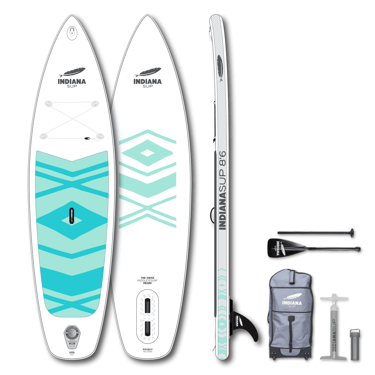 INDIANA 8'6 Kids Pack