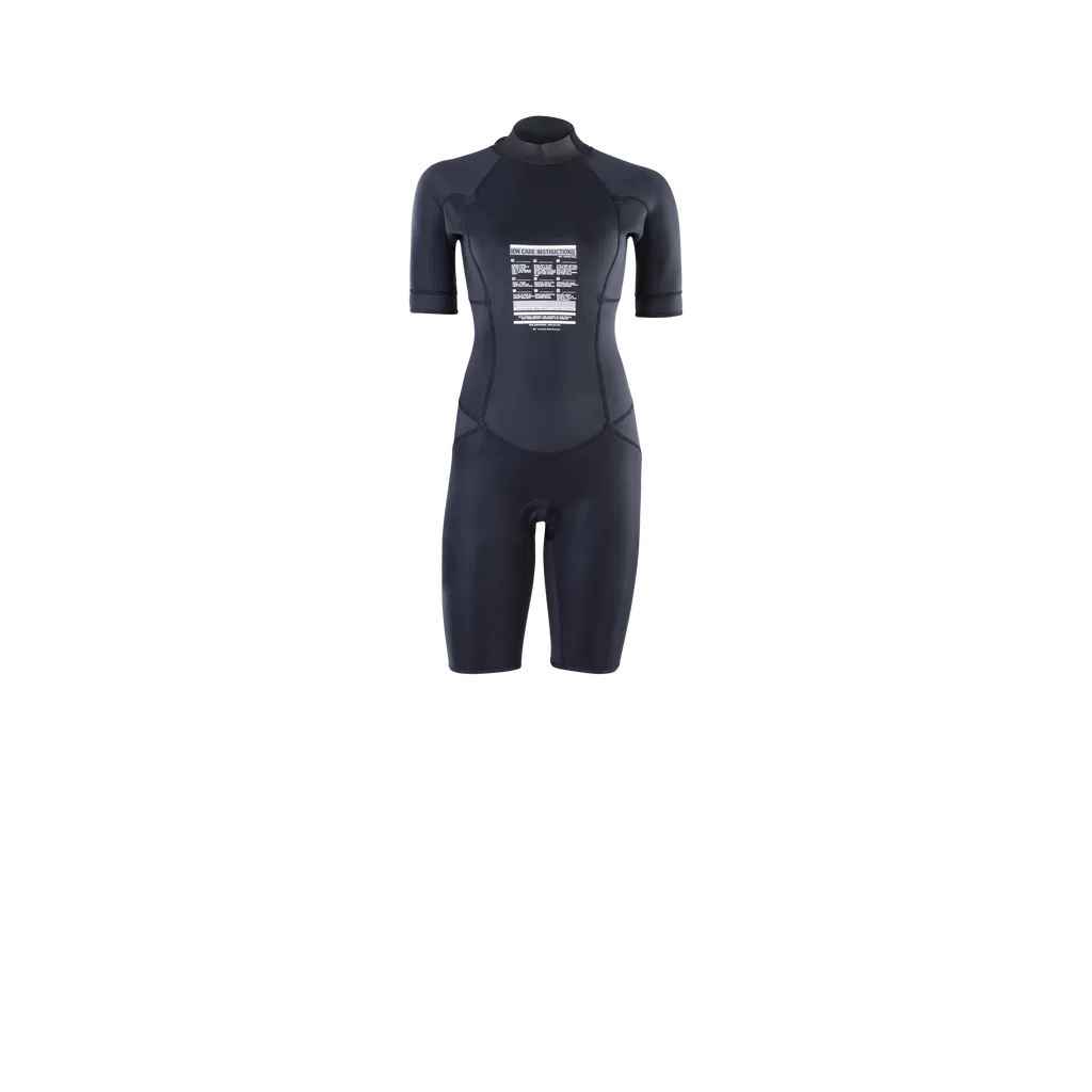 ION Static 2/2 Shorty Short Sleeve Back Zip Wetsuit Women 2025