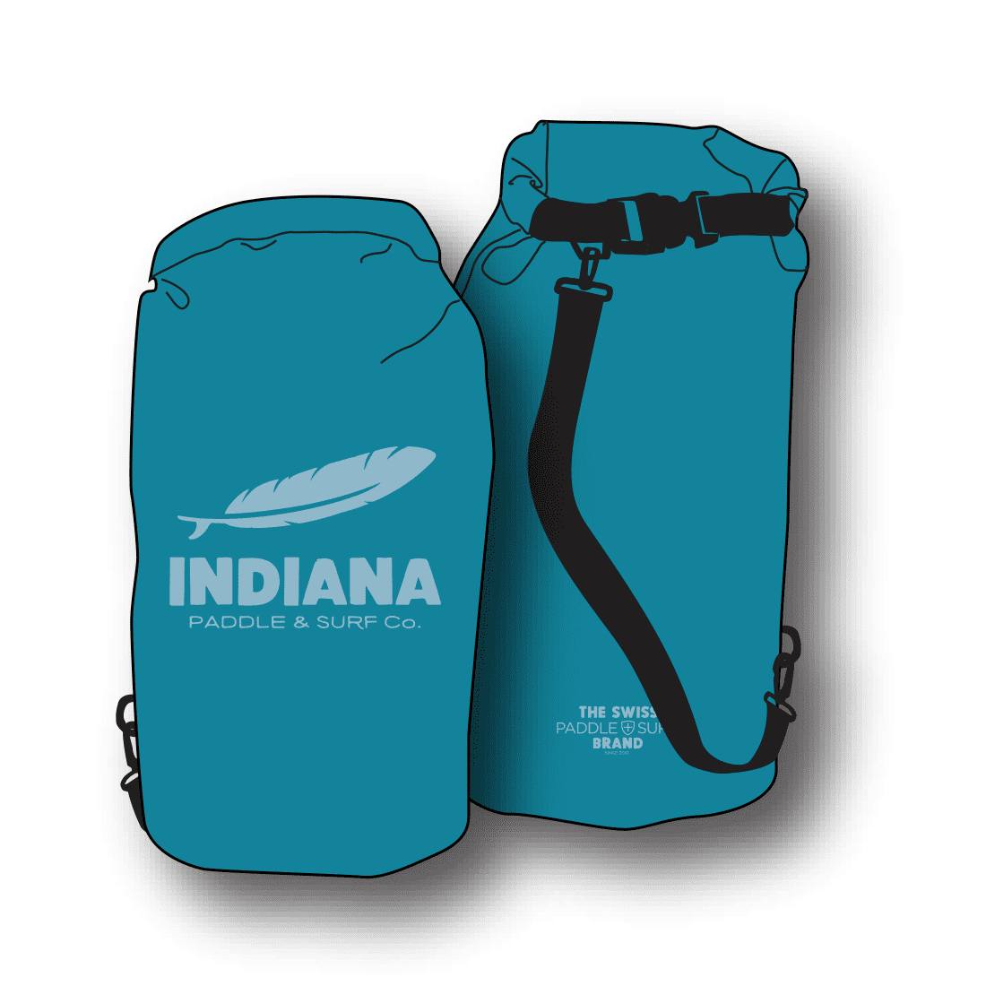 INDIANA Waterproof Bag 25 L petrol