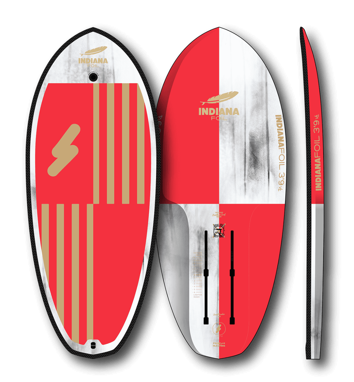 INDIANA 3'9 Pump Foil Le Doigt Carbon V2