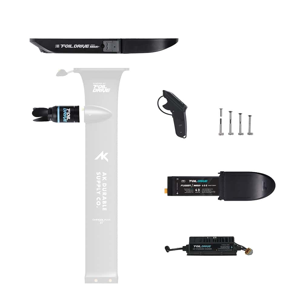 FOIL DRIVE Assist MAX+ x AK Durable Carbon Plus Bundle (ohne Mast)