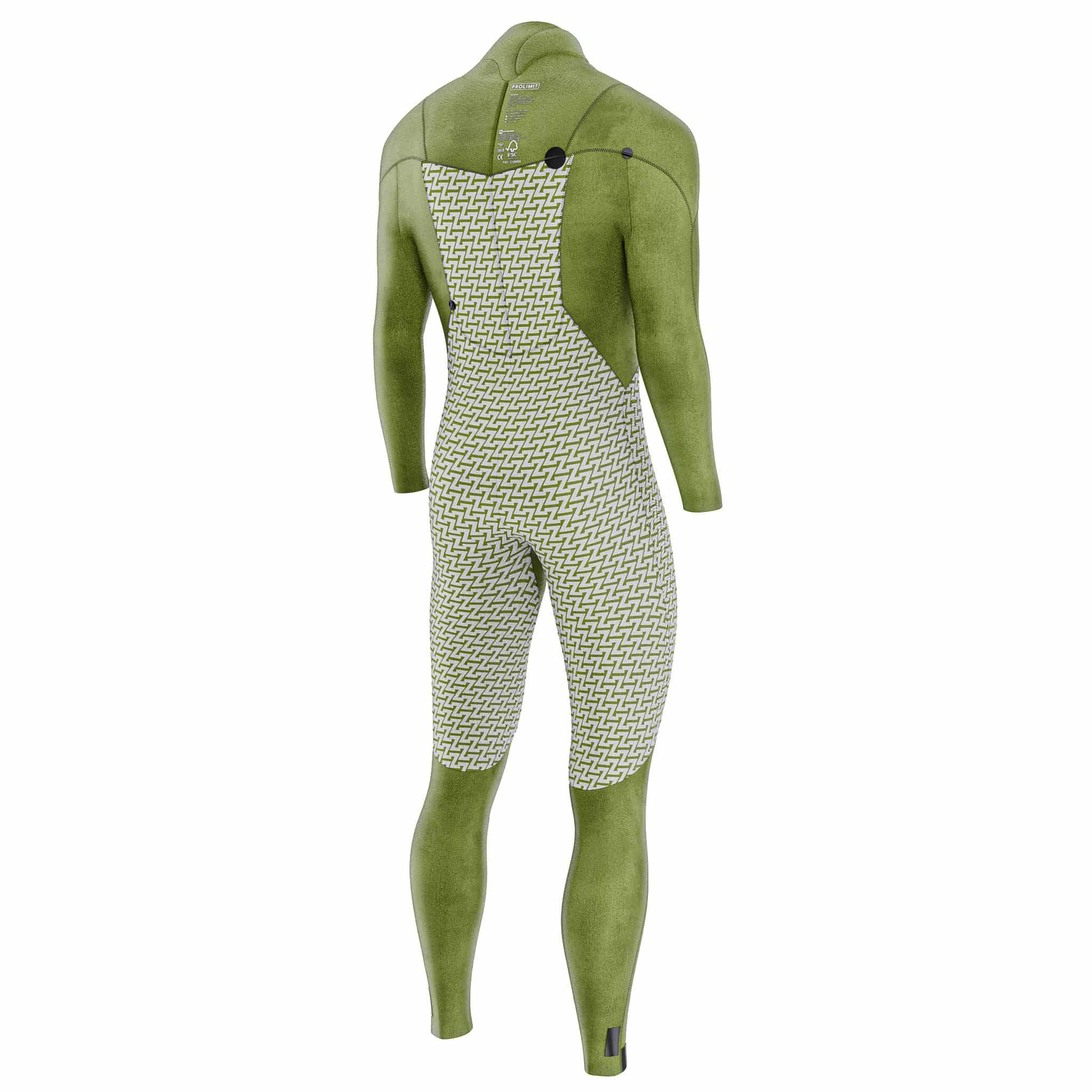 PROLIMIT Predator Steamer V-Zip 5/4 GBS Black Wetsuit 2025