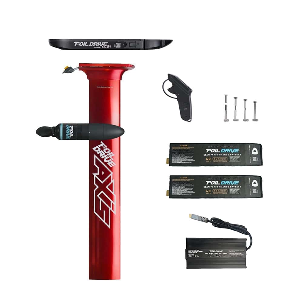 FOIL DRIVE Assist Slim x AXIS Aluminium Integrated Mast Bundle
