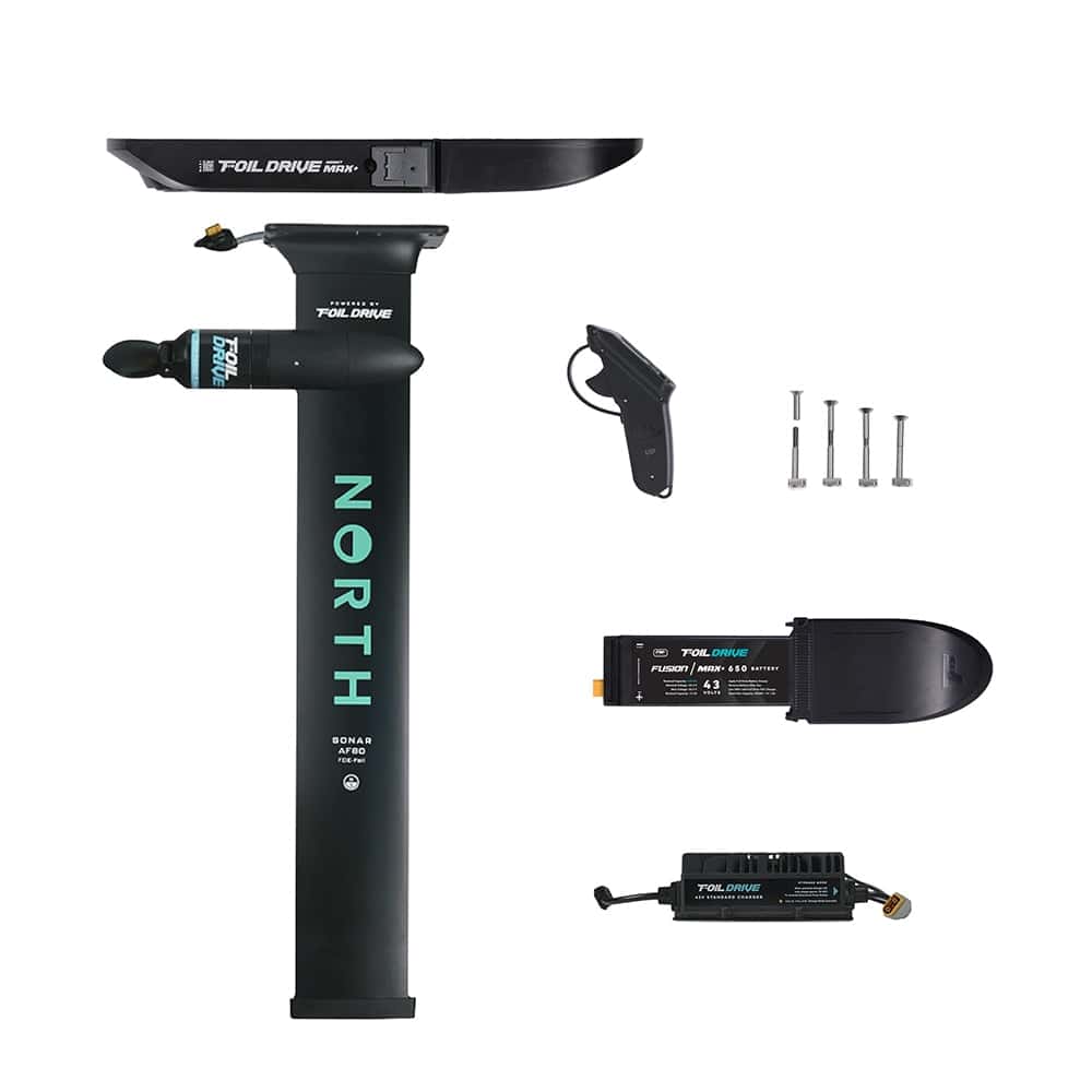 FOIL DRIVE Assist MAX+ x NORTH Sonar AF80 Integrated Mast Bundle