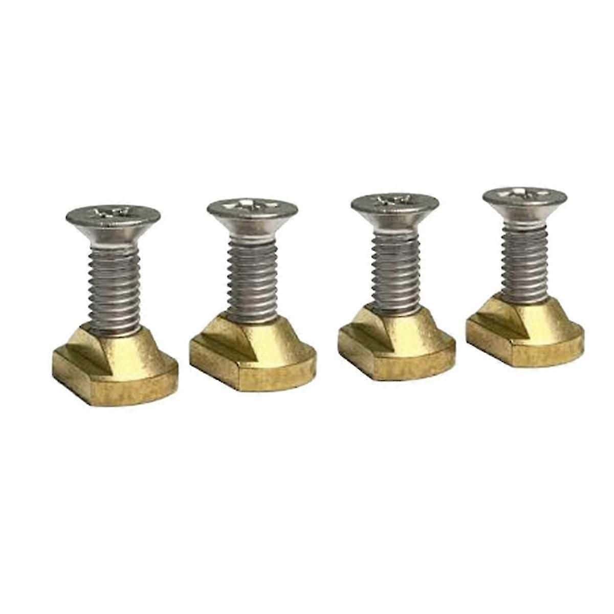INDIANA Foil 4 Baseplate-Schrauben 30 mm + T-Nuts
