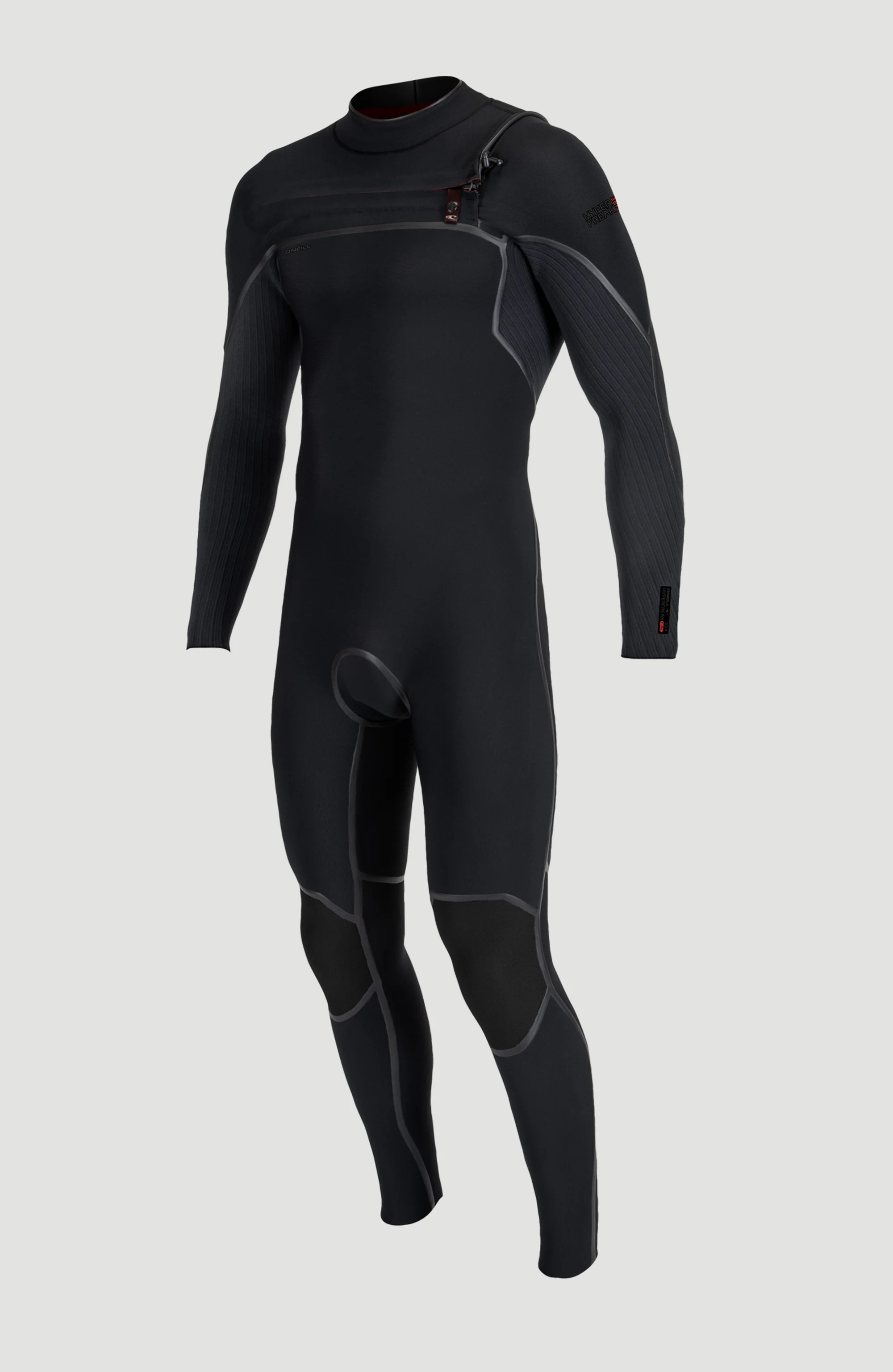 O'NEILL Men Hyperfreak Fire 4/3mm+ Chest Zip Full Wetsuit 2026
